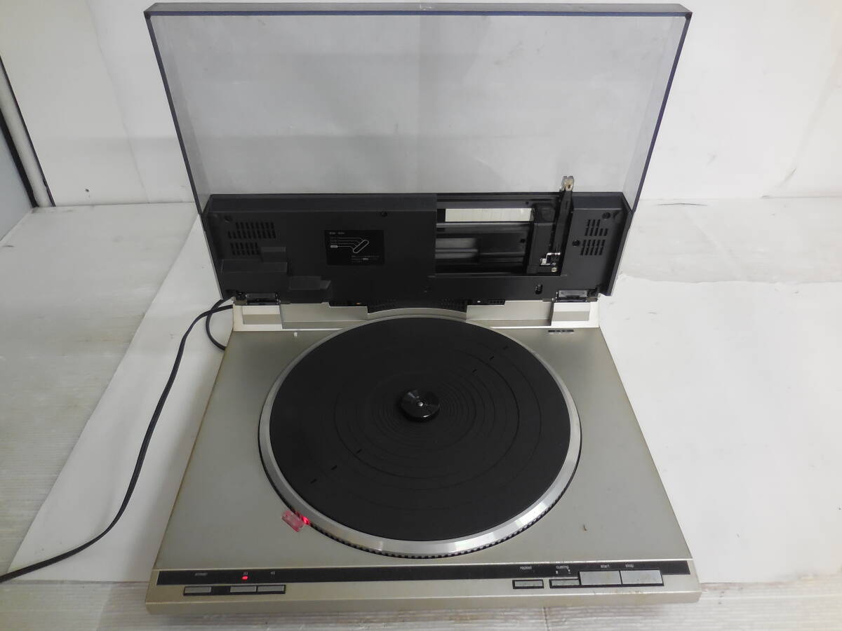 湘/Technics/レコードプレーヤー/SL-QL1/テクニクス/ターンテーブル/QUARTZ/昭和レトロ/オーディオ機器/通電のみ確認/使用感有★11.1-100★
