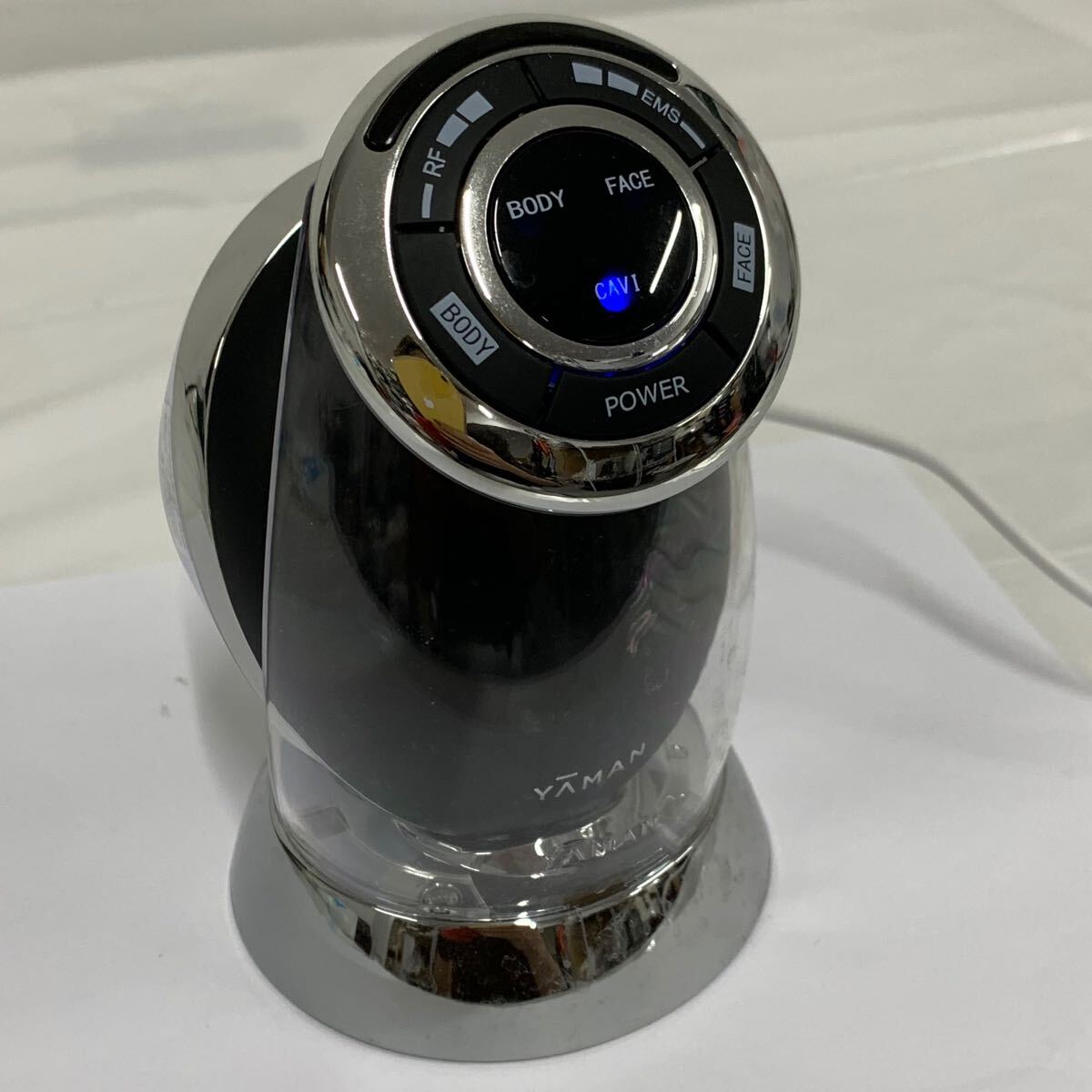 【4062】動作品 YA-MAN ヤーマン RFボーテ キャビスパ RFコア エクストラ HRF-17Ｗ 家庭用美容器具 動作確認済み ボディ フェイス用 YA-MAN(ヤーマン) RFボーテ キャビスパ RFコア レッド HRF-17R