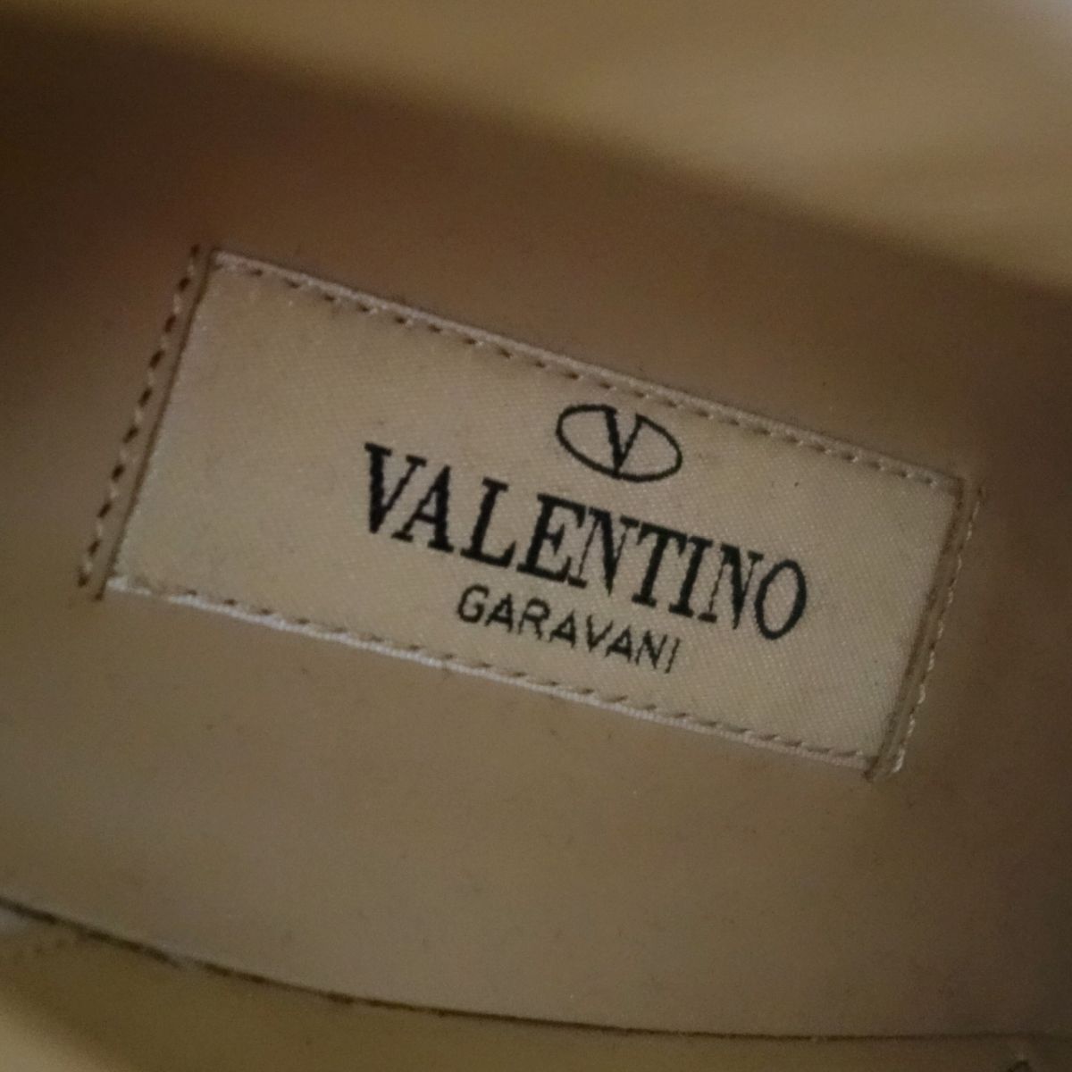  не использовался Valentino galava-niVALENTINO GARAVANI ботиночки - короткие сапоги блокировка заклепки обувь 36(23cm) cf11dm-rm20f12446