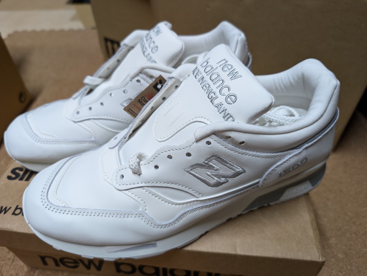 UK製 オールレザー NEW BALANCE M1500WHI US8 26 0cm 限定 UK製 オールレザー NEW BALANCE M1500WHI US8 26 0cm 限定