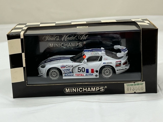 【菊水-12019】(MZ) MINICHAMPS 1/43 Dodge Viper GTS-R ル・マン24時間レース 1996 スケールモデル/(S)
