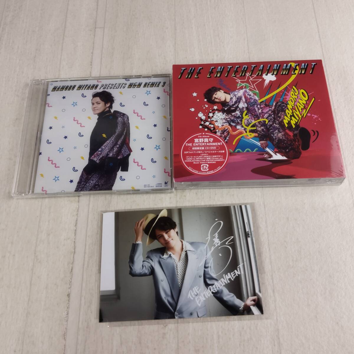1JC3 未開封 CD 宮野真守 THE ENTERTAINMENT 初回限定盤