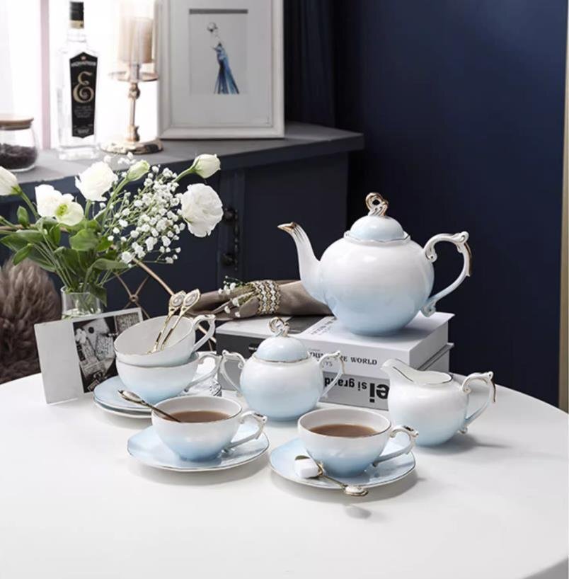 コーヒーポット&カップ&ソーサー&ミルクポット&シュガーポット コーヒーポット&カップ&ソーサー&ミルクポット&シュガーポット