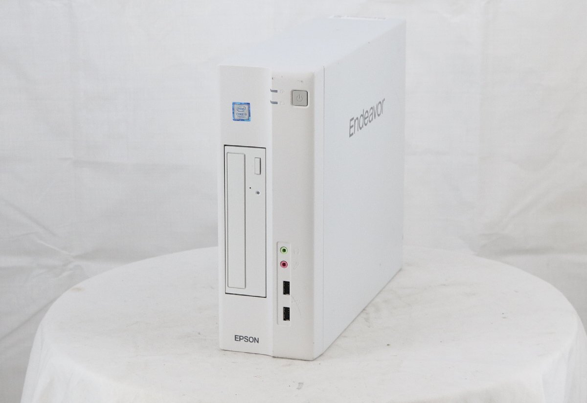EPSON AT10-V Endeavor　Core i3 7100 3.90GHz 4GB 500GB■現状品
