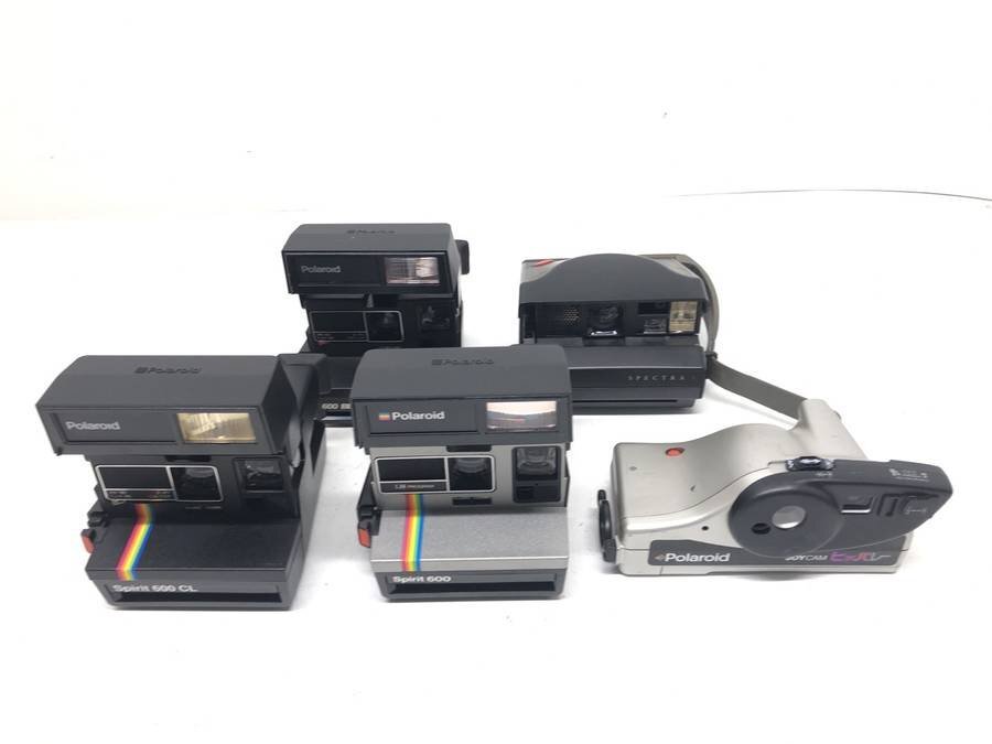 POLAROID インスタントカメラ 計5点セット まとめ売り■ジャンク品