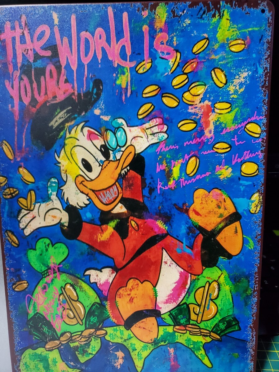 ディズニーアート│レトロブリキ看板│ヴィンテージメタルサイン ディズニーアート│レトロブリキ看板│ヴィンテージメタルサイン