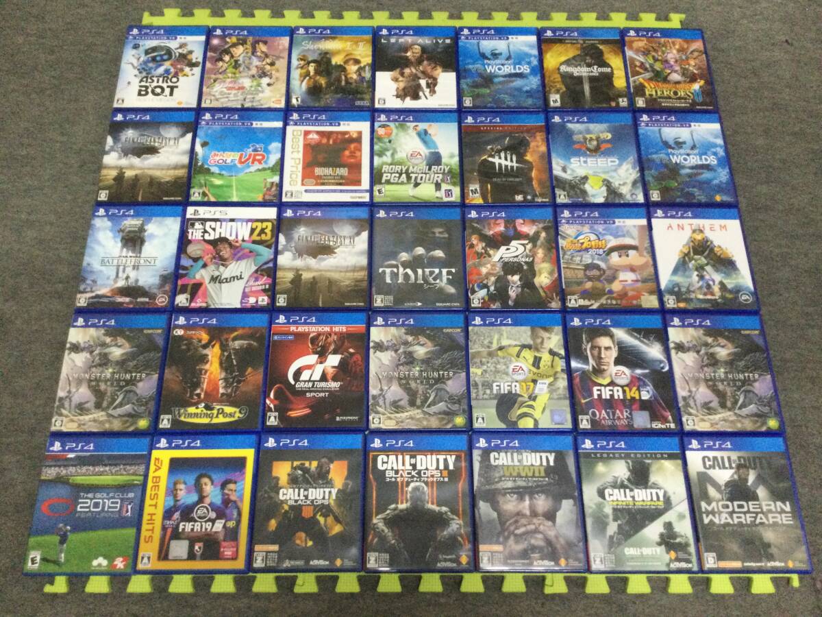 GN6233/80/0】ジャンク☆PS4ソフト☆合計35本前後☆まとめ☆セット