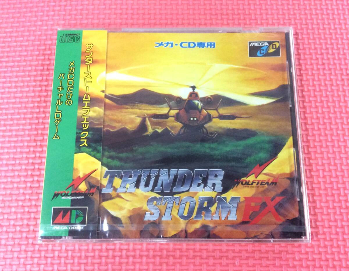【GM5827/60/0】新品未開封★メガCDソフト★サンダーストーム FX★シューティング★MD★MCD★メガドライブCD★MEGA DRIVE★MEGA-CD★