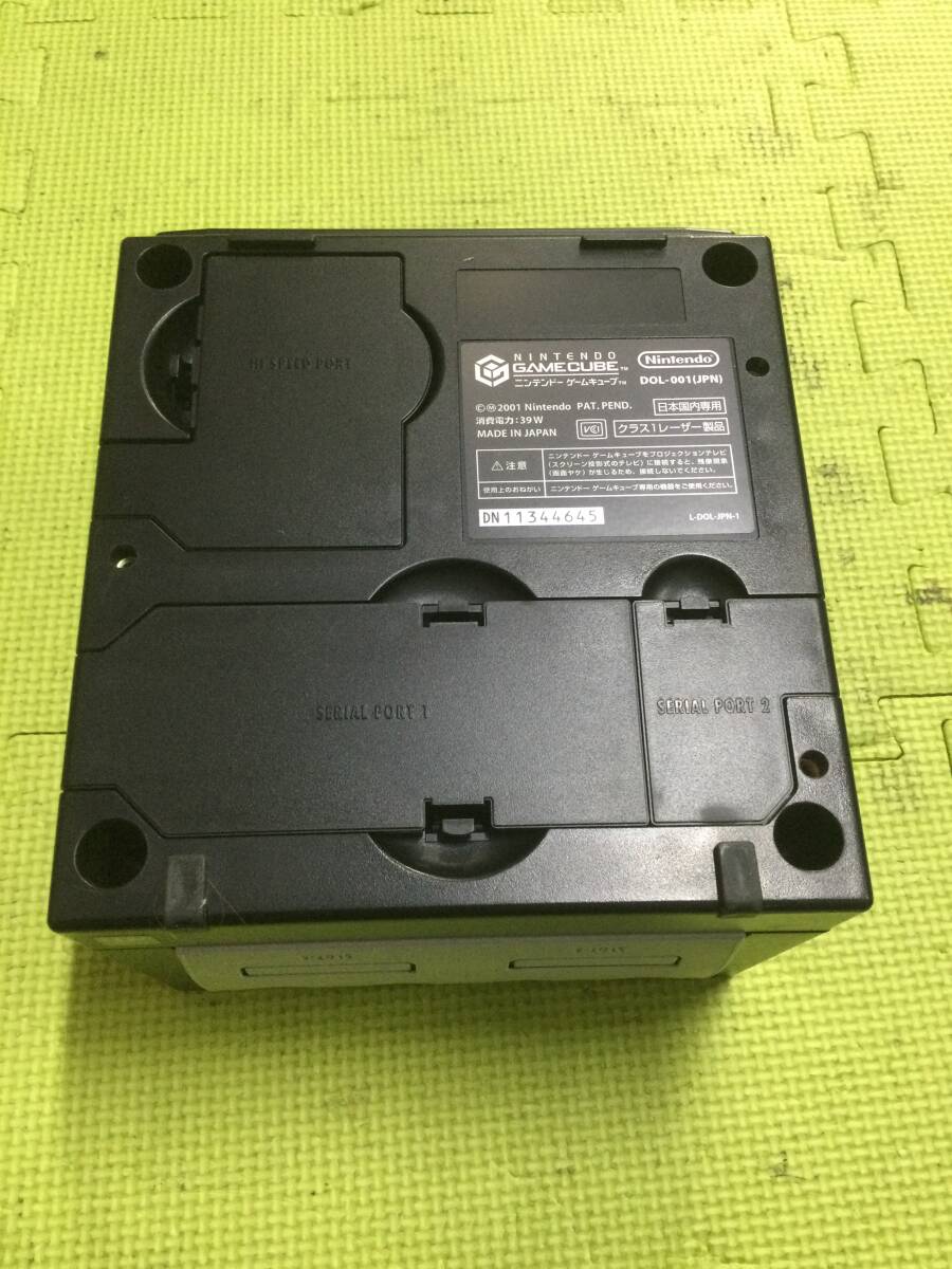 ゲームキューブセット12 ※裏蓋一枚なし※ GN6278/80/0】動作確認済☆ゲームキューブ 本体セット☆ブラック