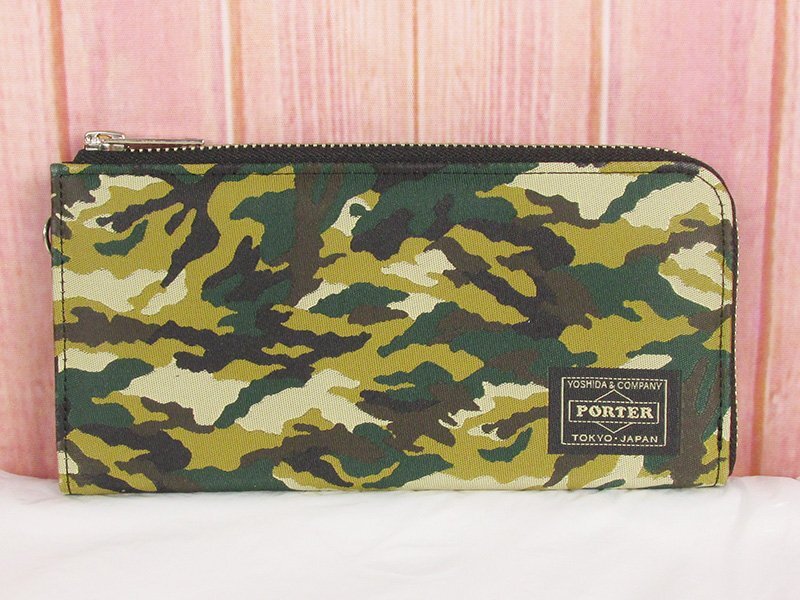 PORTER GHILLIE LONG WALLET 886-16139 (アルペンカモ)