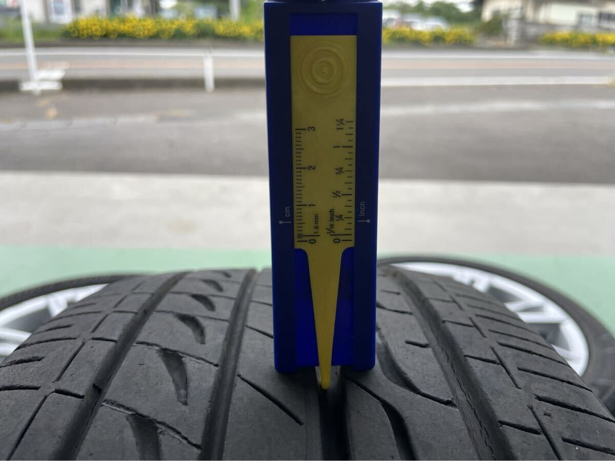 フォルクスワーゲン　ゴルフ7 純正ホイールタイヤセット　ブリヂストン　レグノ　225/45/17 17インチ_画像6