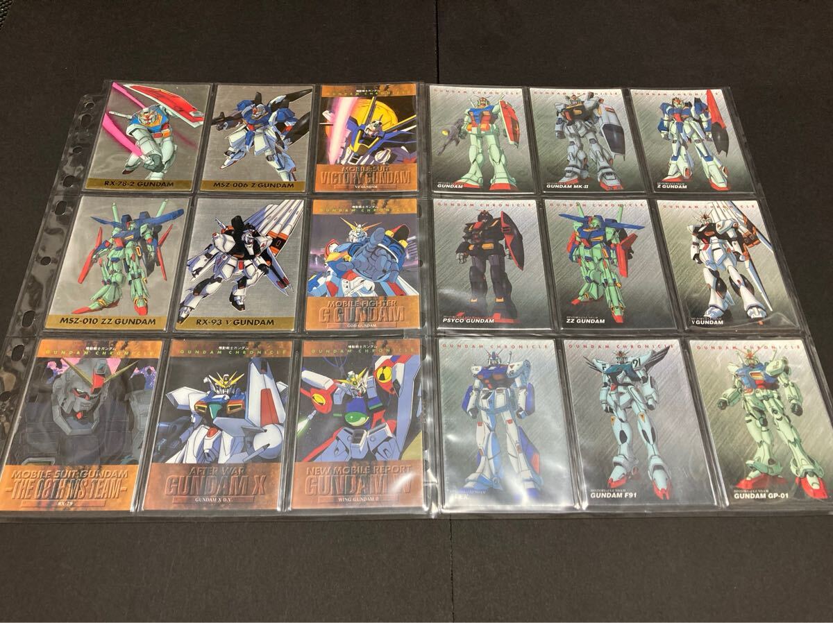 ガンダムクロニクル カードダスマスターズ Ⅲ・Ⅳ フルコンプ ガンダムクロニクル カードダスマスターズ Ⅲ・Ⅳ フルコンプ