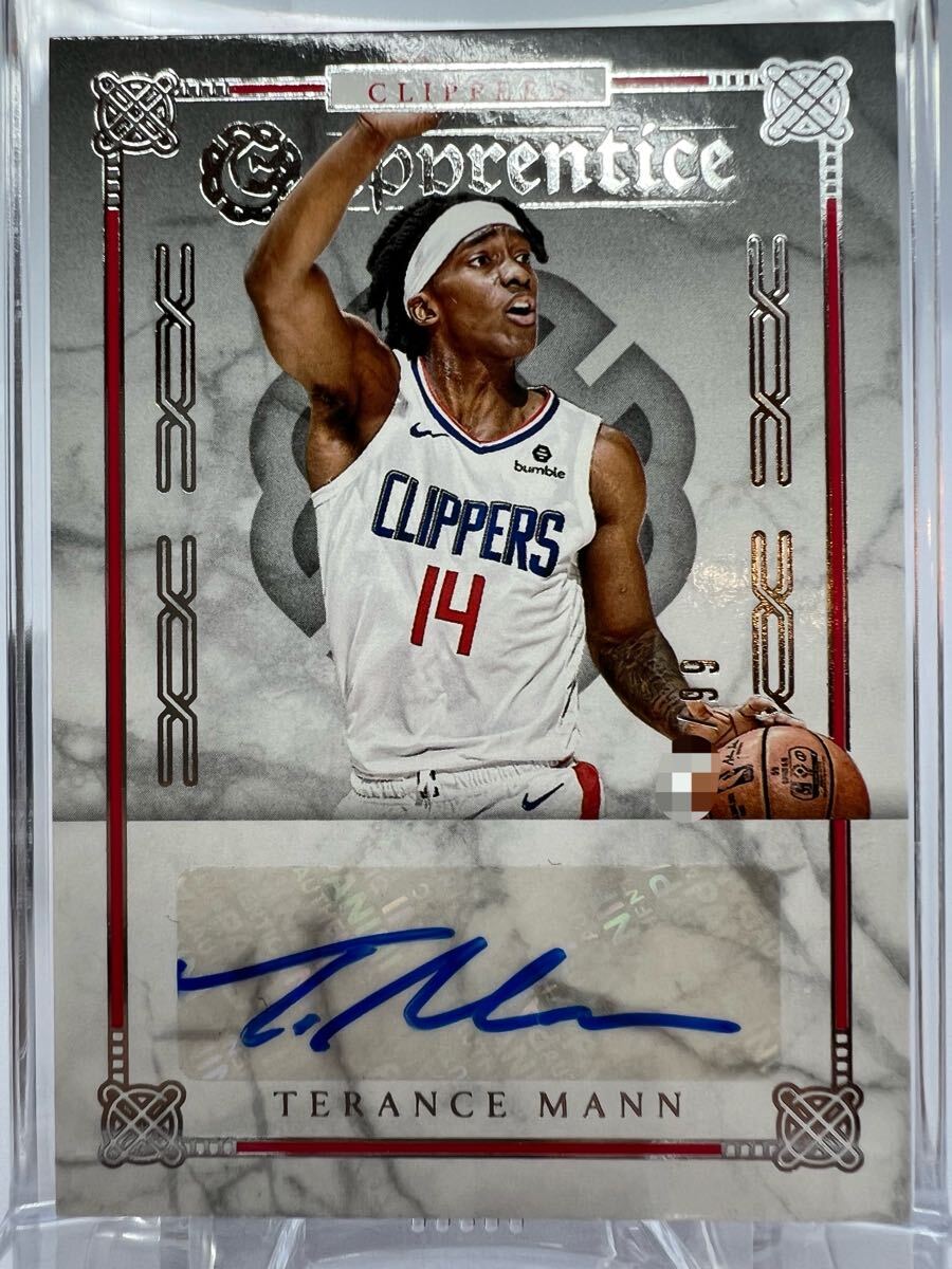 HOT/99枚限定 Rookie RC Auto 19 Panini Excalibur Terance Mann テレンス・マン NBA 直筆 ルーキー サイン Clippers クリッパーズ 大活躍