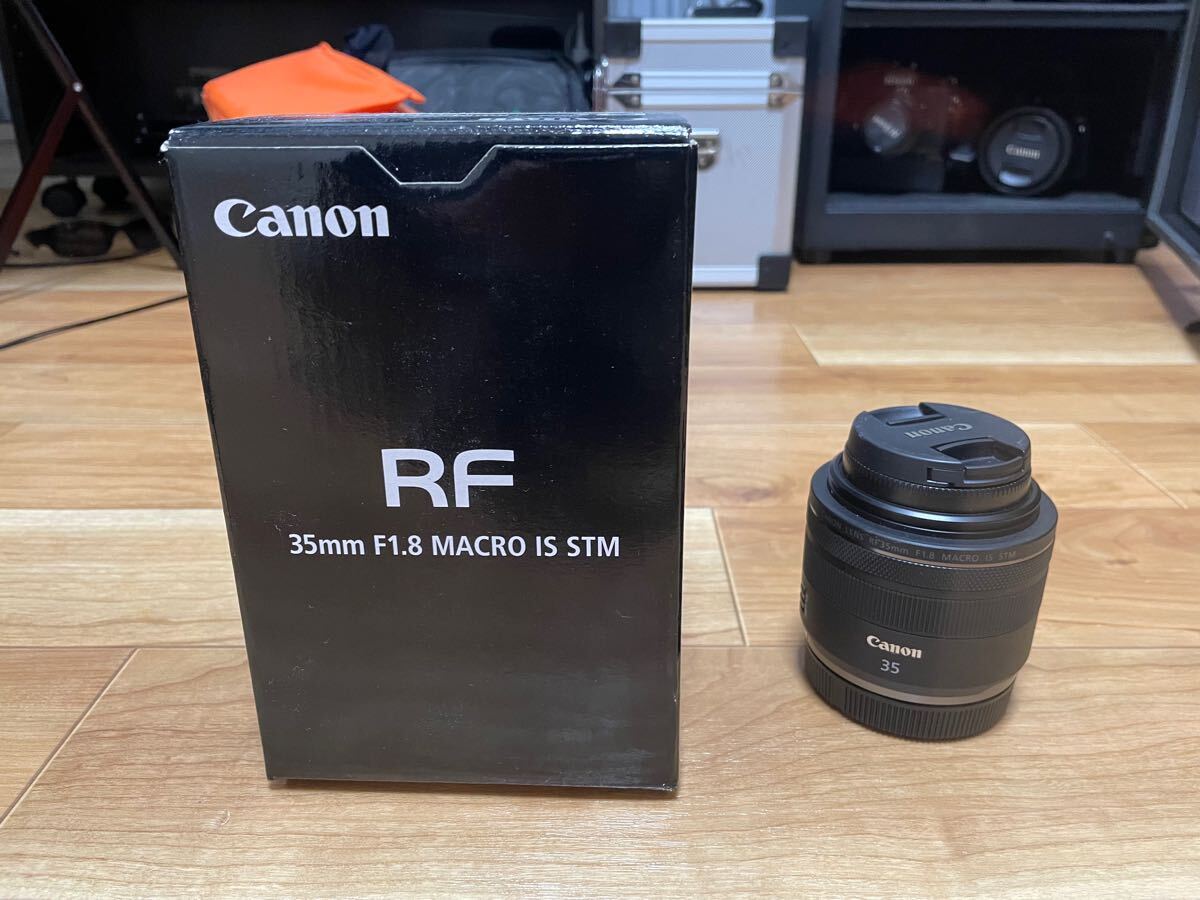 Canon RF35mm F1.8 マクロ IS STM 単焦点レンズ