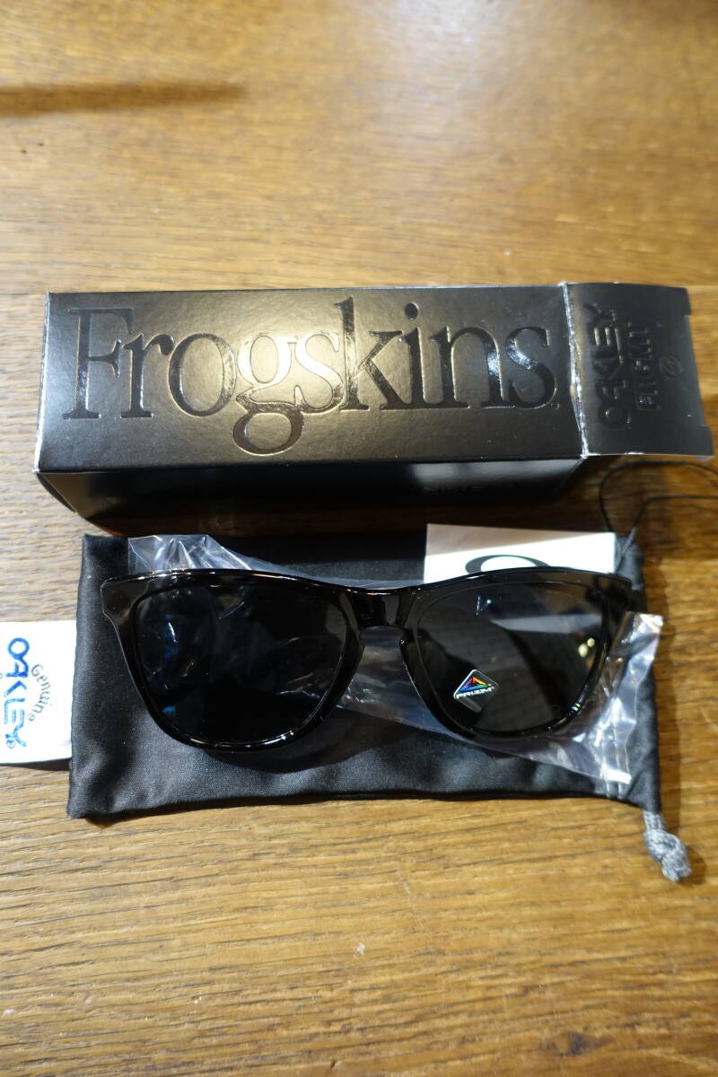 fragment フラグメントデザイン × OAKEY FROGSKINS オークリー フロッグスキン サングラス 美品 OO9245 水色