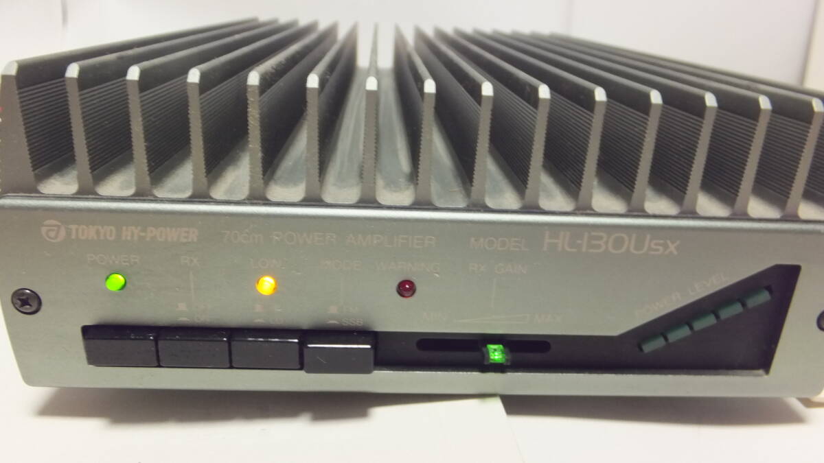 東京ハイパワー HL-130Usx 430MHzパワーアンプ100W Bibian 比比昂- HL-130USX 430MHz リニアアンプ東京ハイパワー