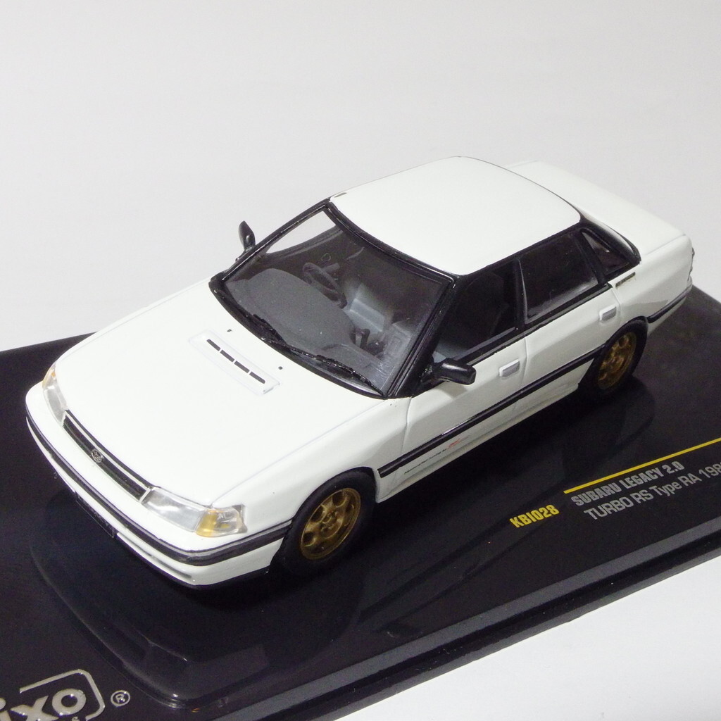 ★ ixo 1/43 スバル レガシィ 2.0ターボRSタイプRA ホワイト ★