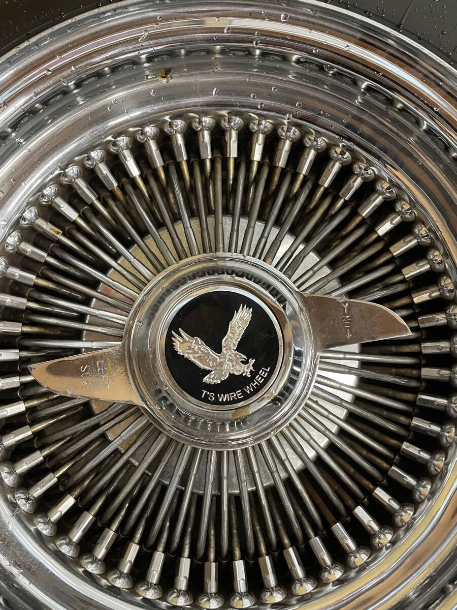 ワイヤーホイール13インチ 楽天市場】T's WIRE 13X7J STD100SP ALL CHROME ホイール4本