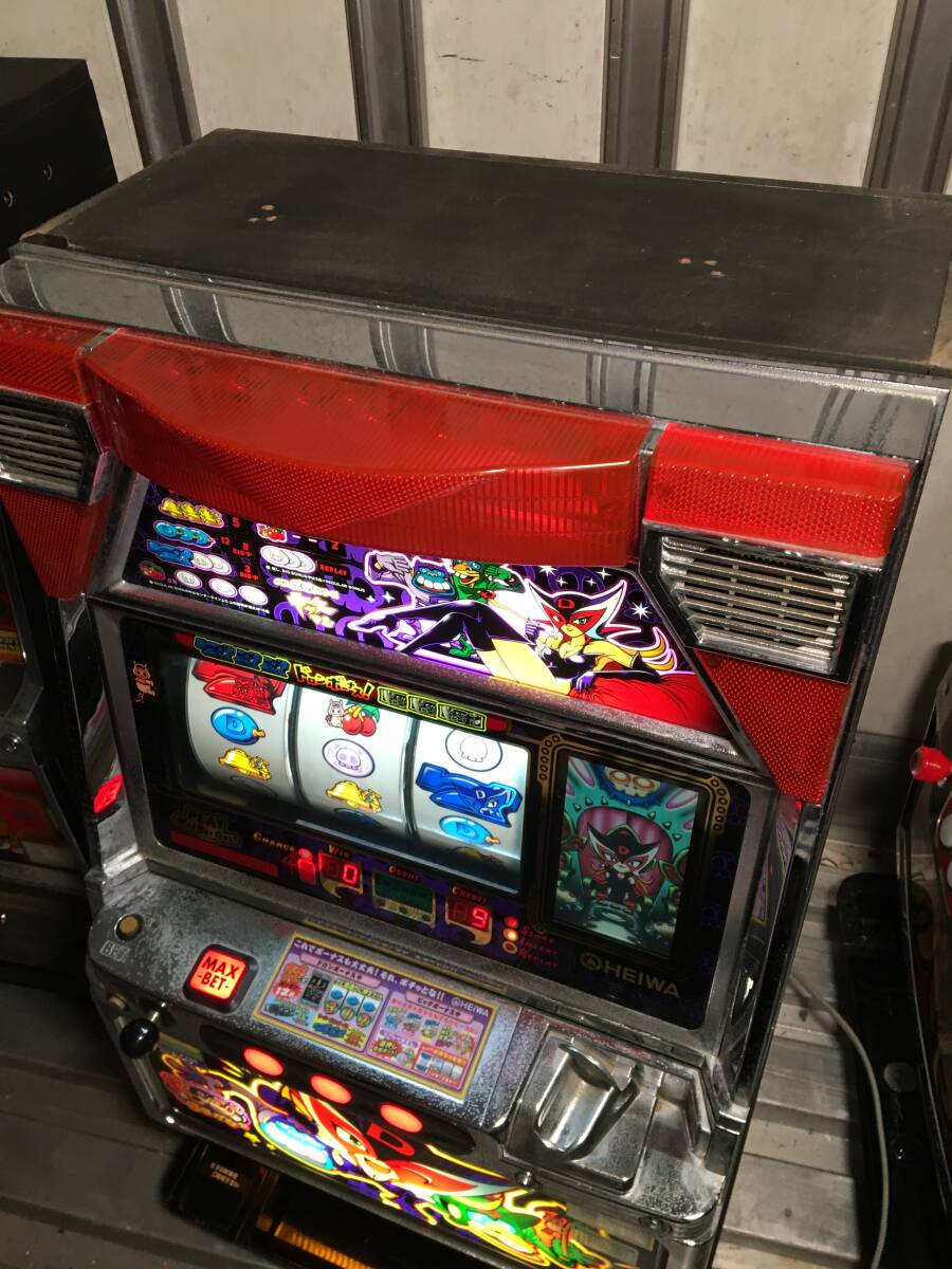 パチスロ実機　オリンピア　ドロンジョにおまかせ　不要機付き Yahoo!オークション -「ドロンジョにおまかせ」(パチンコ