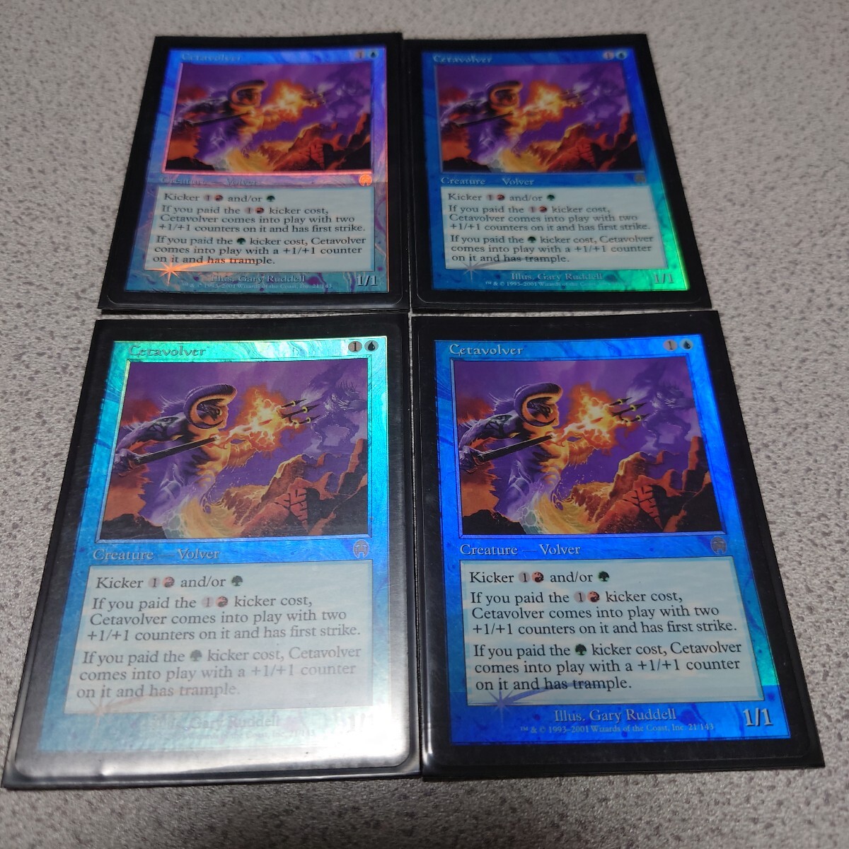 MTG APC シータボルバー 英語foil 四枚セット 即決