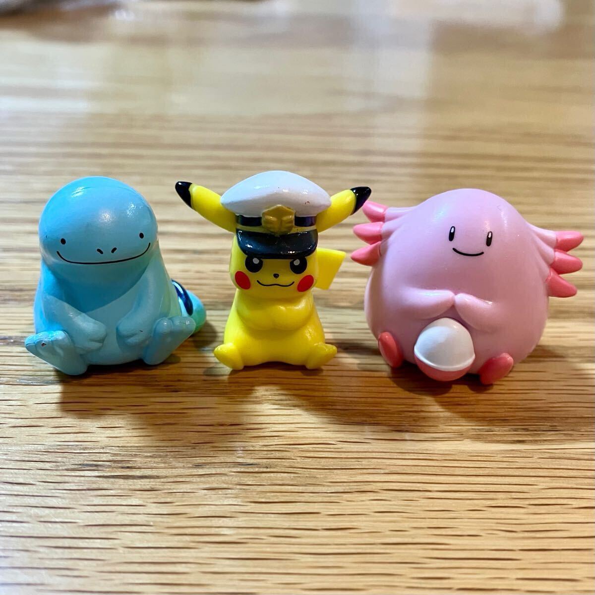 即決 新品 非売品 ポケモン フィギュアコレクション ライジングボルテッカーズ キャプテンピカチュウ ラッキー ヌオー プライズ ゲーセン