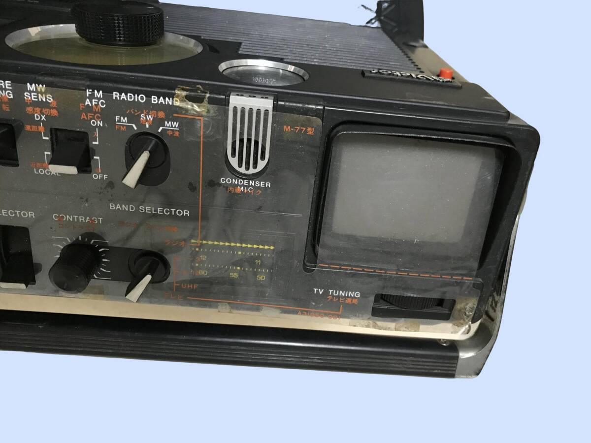 M4861 Victor ビクター ラジオ／テレビ／カセットレコーダー