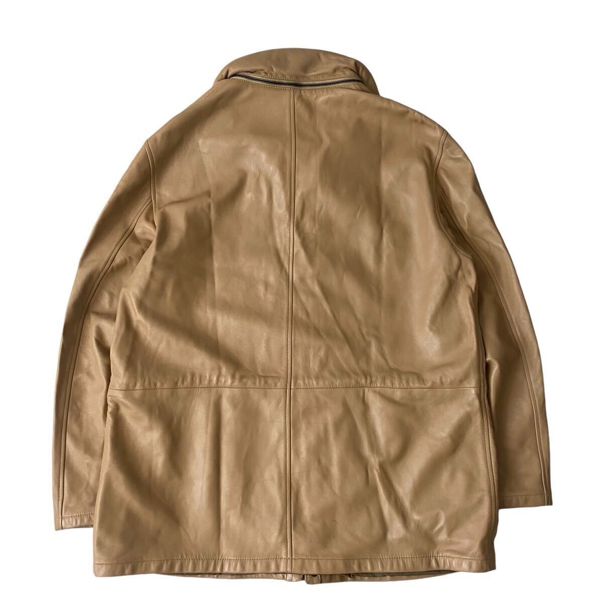 美品○ ARMANI COLLEZIONI アルマーニ コレツィオーニ レザー