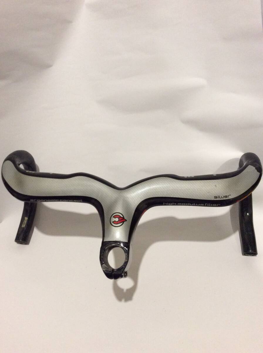 cinelli カーボンハンドル ステム一体型 OS 100mm 400mm チネリ ハンドルドロップ 自転車 ロードバイク