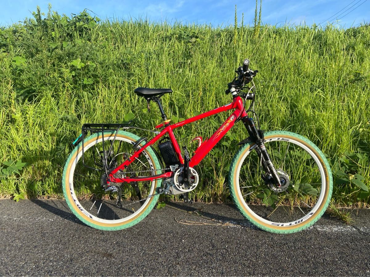 引取り限定　Panasonic ハリヤ　27.5　ディスクブレーキ 引取り限定16Ah2個Panasonic ハリヤ27.5ディスクブレーキ