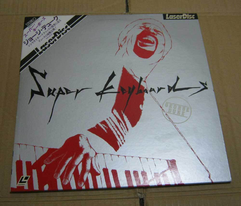中古LD レーザーディスク ■ GEORGE DUKE ジョージ・デューク ■ SUPER KEYBOARDS スーパー・キーボーズ MJ142-25WA 1983年 渋谷公会堂