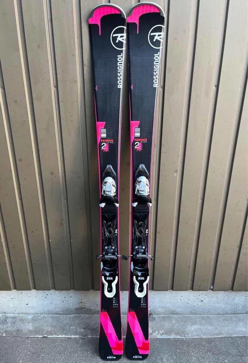 ロシニョール(ROSSIGNOL) FAMOUS 2 スキー板 142cmビンディング LOOK