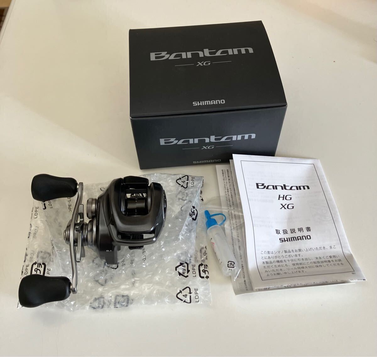 シマノ 22 バンタム xg 右ハンドル 良品 SHIMANO