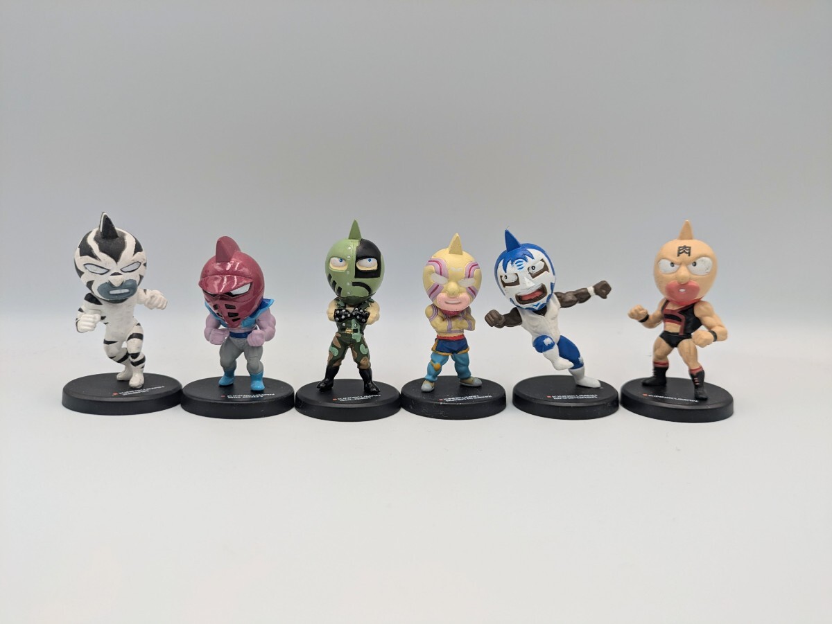 キン肉マン　フィギュアコレクション　運命の五王子セット　フェニックス　ソルジャー　ゼブラ　マリポーサ　ビッグボディ