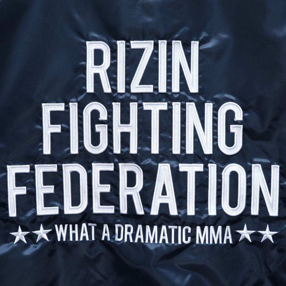 RIZIN×MAJESTIC(マジェスティック)/サテンジャケット/スタジャン RIZIN×MAJESTIC(マジェスティック)/サテンジャケット/スタジャン