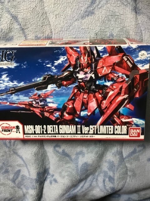ガンダムフロント東京限定　HG　デルタガンダム　弐号機　バージョン　ジーエフティー　リミテッドカラー　新品未組立　ver.GFT