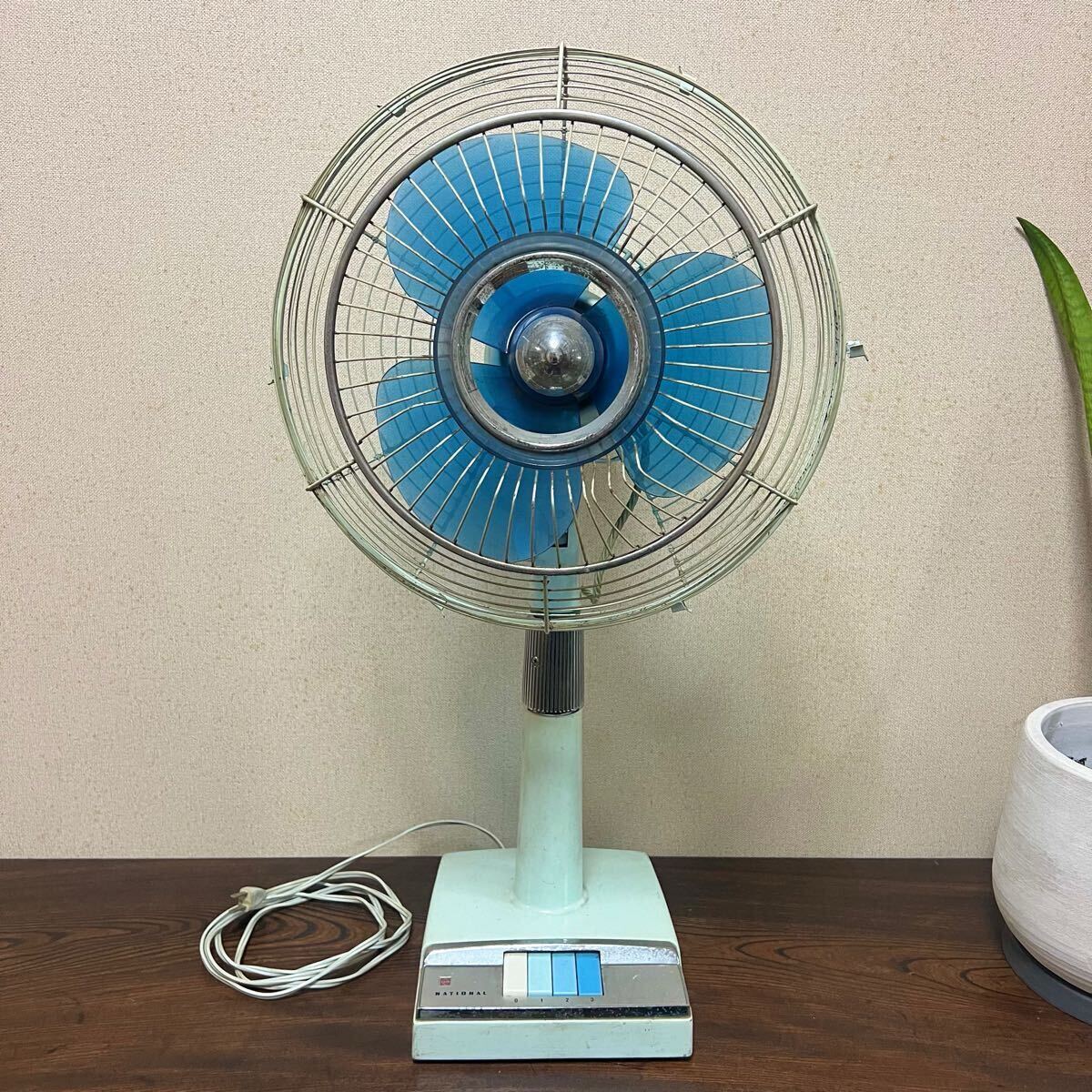 National 扇風機　レトロ　昭和 National 昭和レトロ扇風機