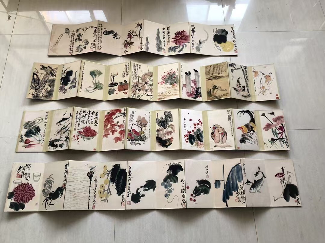 古書 秘蔵 超希少 糸装 全巻 冊 【画集 】所蔵・古文書唐物古美術・ 古書 秘蔵 超希少 糸装 全巻 冊 【画集 】所蔵・古文書唐物古美術・
