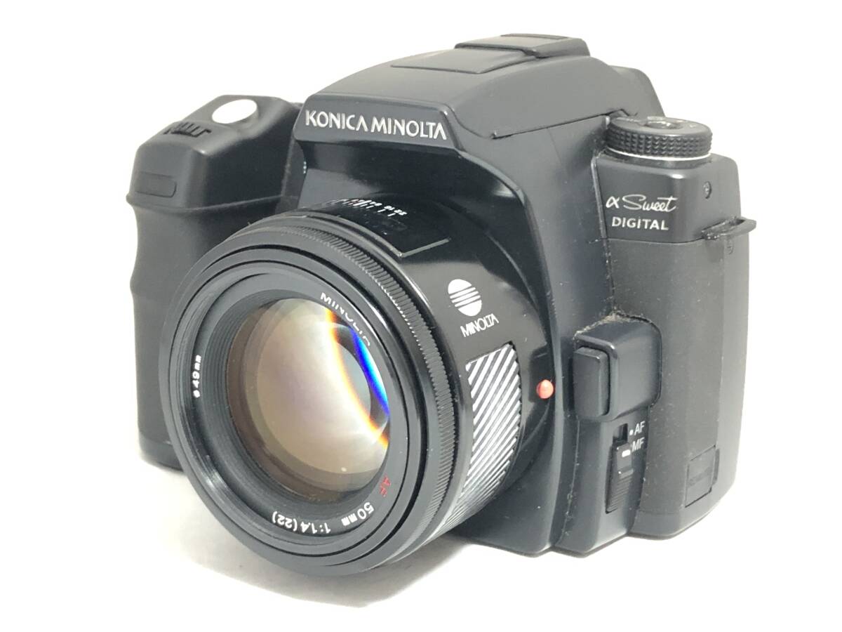 ★訳あり大特価★ コニカミノルタ KONICA MINOLTA α Sweet DIGITAL MINOLTA AF 50mm F1.4 #5946