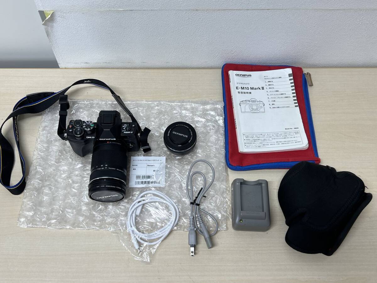 OLYMPUS 引き込ん OM-D E-M10Ⅲ ダブルレンズキット スマホ転送OK OLYMPUS 引き込ん OM-D E-M10Ⅲ ダブルレンズキット スマホ転送OK