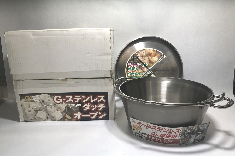 55%以上節約 Yahoo!オークション G-ステンレス ソト SOTO 未使用 大阪) - ダッチオーブン