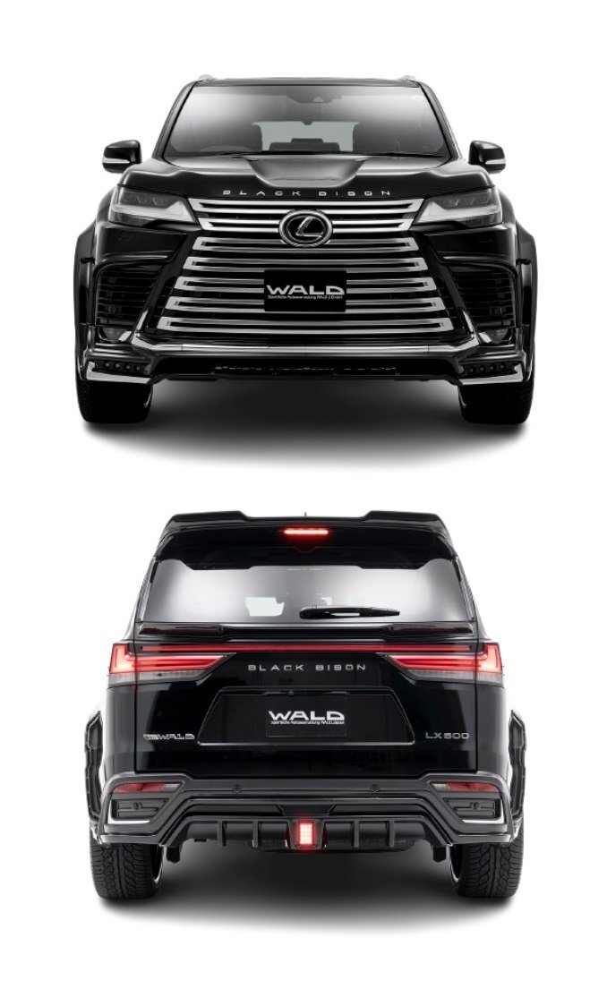 WALD SPORTS LINE BLACK BISON LEXUS レクサス LX LX600 VJA310W フルキット 4點(diǎn) R4.1- ヴァルド エアロセット エアロキット エアロ パーツ