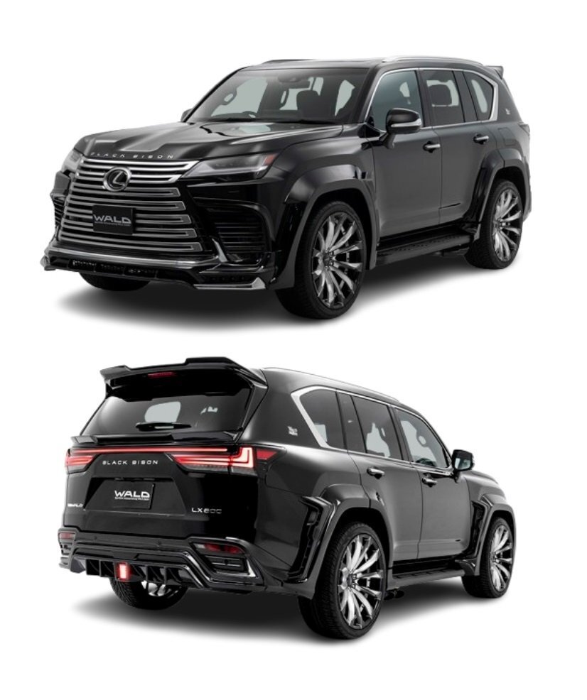 WALD SPORTS LINE BLACK BISON LEXUS レクサス LX LX600 VJA310W フルキット 5點(diǎn) R4.1- ヴァルド エアロセット エアロキット エアロ パーツ