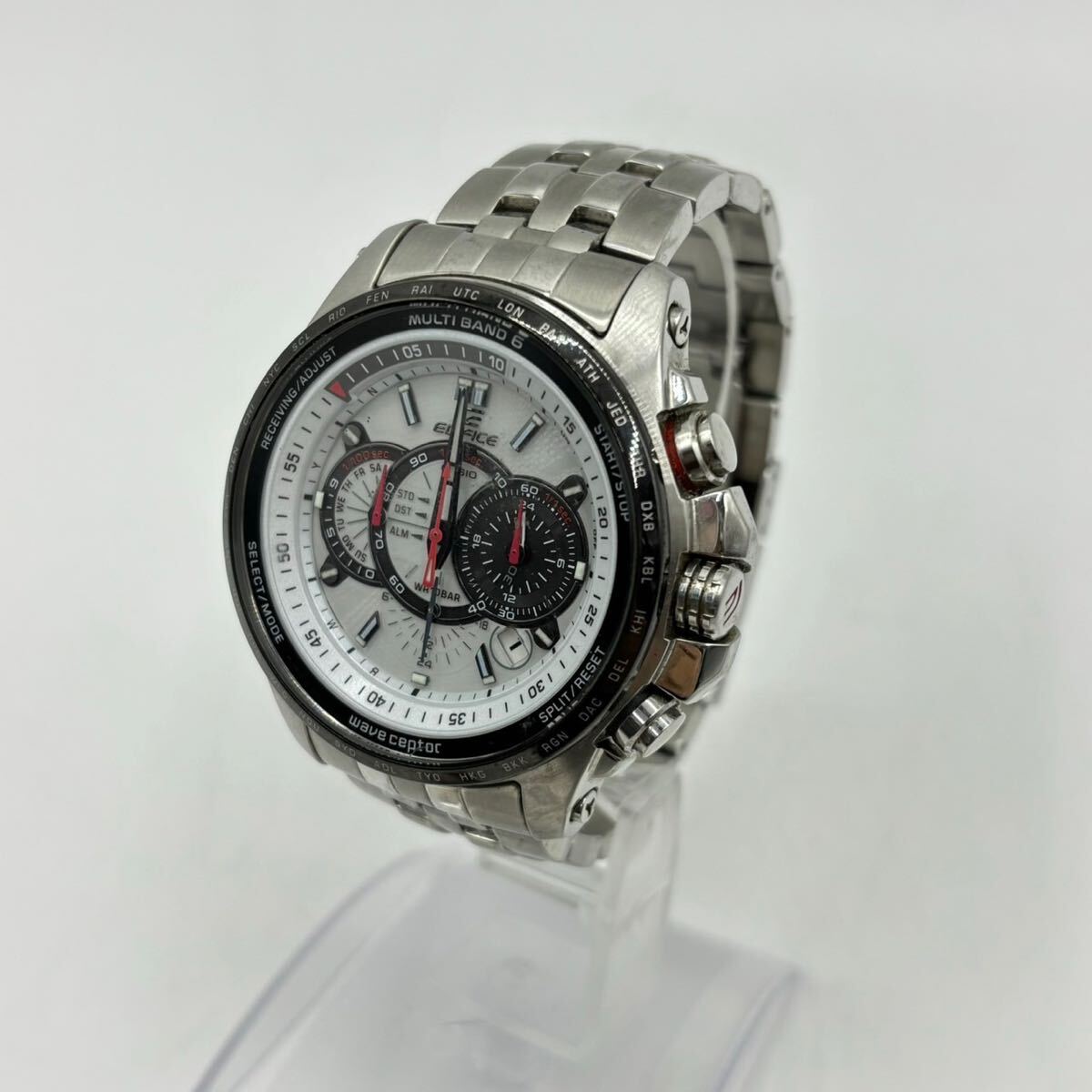 （中古）[カシオ]CASIO 腕時計 EDIFICE 電波ソーラークロノグラフ EQW-M710DB-1A1【逆輸入品】 カシオ エディフィス CASIO EDIFICE 電波 ソーラー 電波時計 腕時計