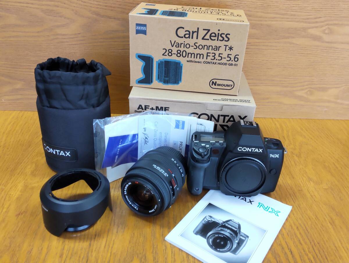 CONTAX NIX 一眼レフカメラ Carl Zeissレンズ CONTAX NIX 一眼レフカメラ Carl Zeissレンズ CONTAXブランドの