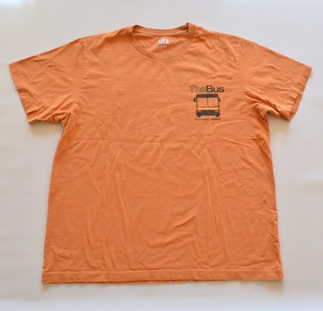 【 ユニクロ ハワイ × The Bus 】バックプリントあり 半袖 Tシャツ XLサイズ / UNIQLO HAWAII UT