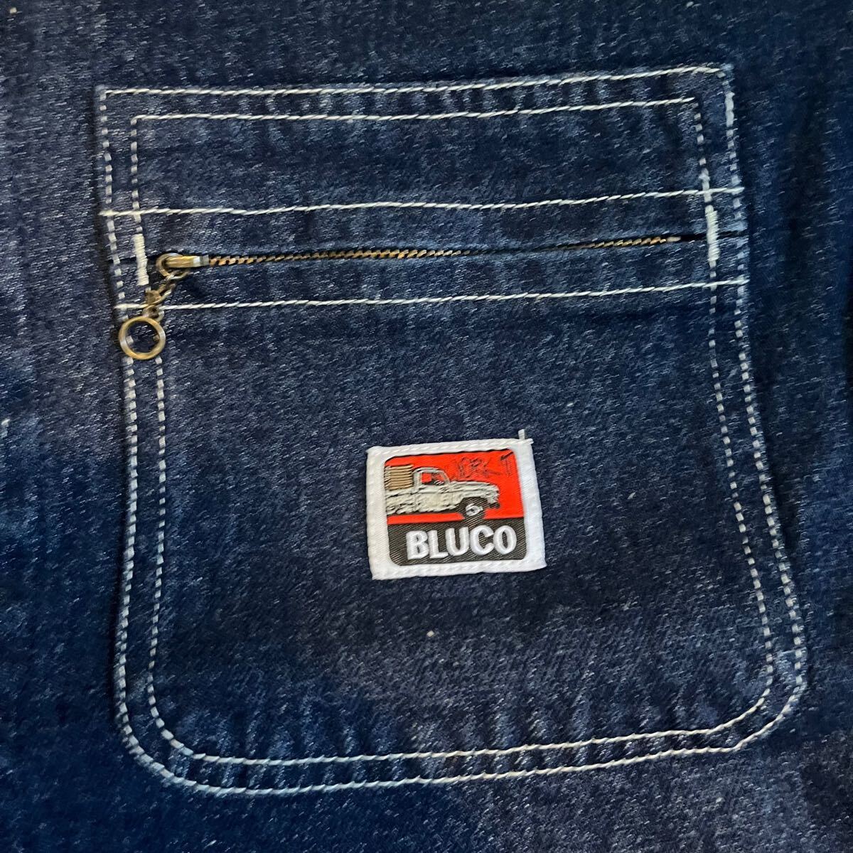 BLUCO/ブルコ LINING COVERALL インディゴM メンズファッション BLUCO/ブルコ LINING COVERALL インディゴM メンズファッション
