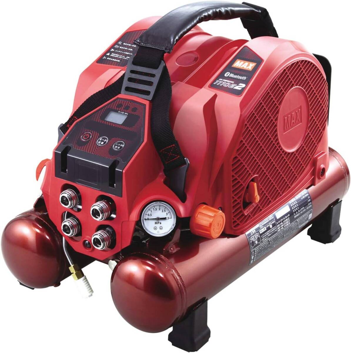 【中古品】★MAX(マックス) 高圧エアコンプレッサ AK-HH1110E2 [[AK98508]　/ITFJSKMFAA0G