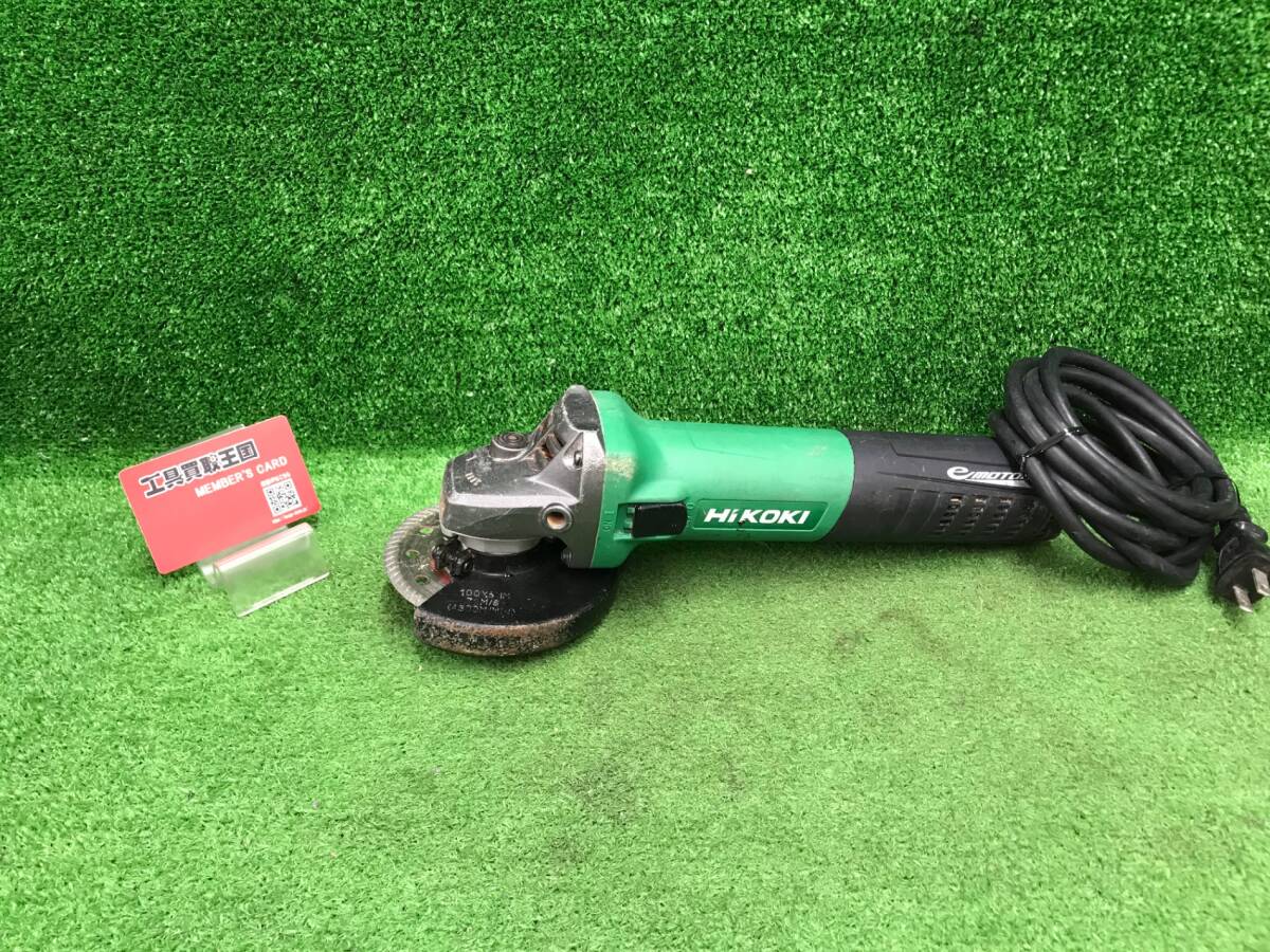 【中古品】★HiKOKI(旧日立工機) 電子ディスクグラインダ G10YE2　ITO0F1FLFTFA
