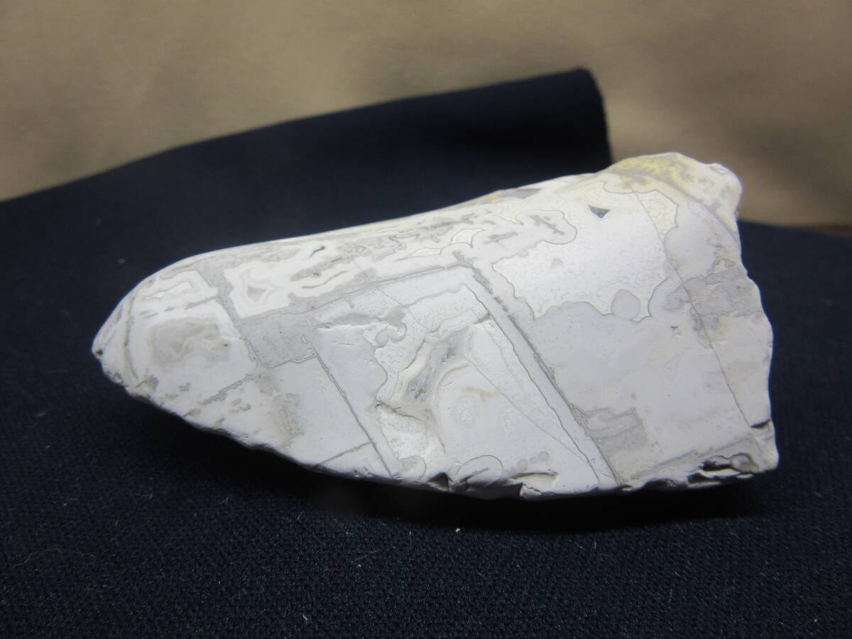 宝5 レースメノー石 アゲート 鉱物 観賞石 71 原石_画像6