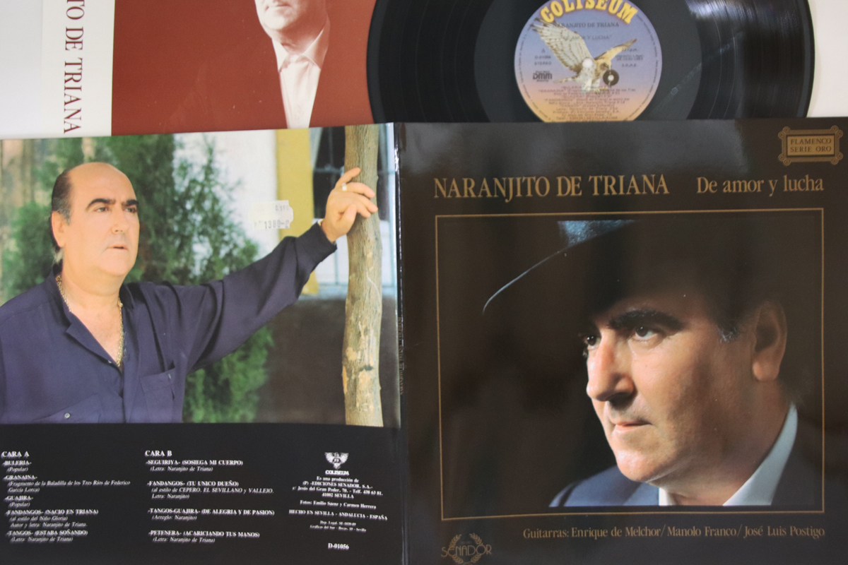 西LP Naranjito De Triana De Amor Y Lucha D01056 COLISEUM /00400